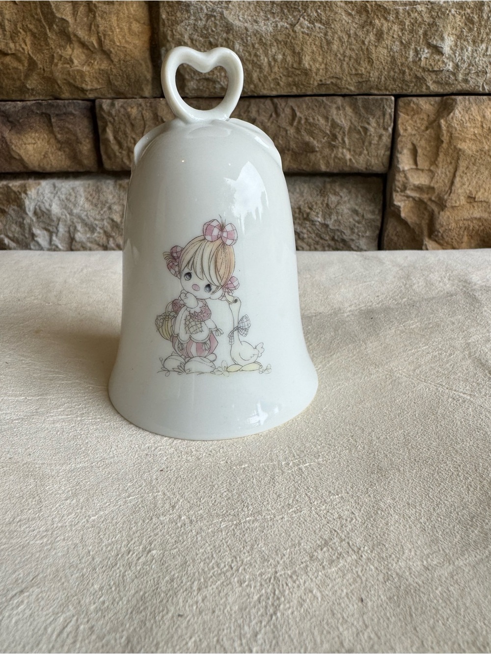 Vintage 1985 Precious Moments Enesco Porcelain Bell – Friendship